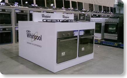 Whirlpool, Новосибирск, Торговые стенды Whirlpool, Новосибирск, Торговые стенды