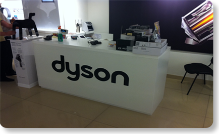 Dyson, Москва, Shop in shop