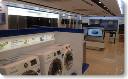 Samsung, Москва, Shop in shop Samsung, Москва, Shop in shop