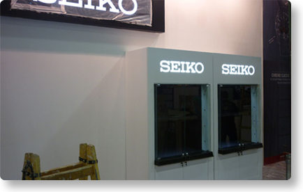 Seiko, Москва, Витрина для часов Seiko, Москва, Витрина для часов