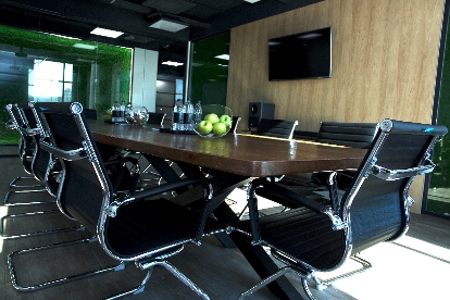 Стол на заказ в офис и стена под ТВ